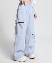 TeddyShop/テディショップ Teddyshop レディース リボン付きで韓国っぽ。サイドカットパラシュートカーゴパンツ/508201234