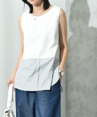 INTERPLANET/インタープラネット INTERPLANET フライス裾シャツドッキングタンク/508201299