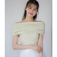 Noela/ノエラ Noela オフショルドレープカットソー/508201330