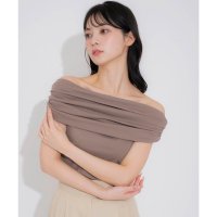Noela/ノエラ Noela オフショルドレープカットソー/508201330