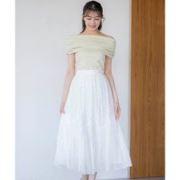 Noela/ノエラ Noela ギャザー切り替えスカート/508201332