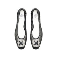 Emma Francis/【25SS】エマ フランシス Emma Francis チュール ドット ビジュー フラット パンプス/508201334