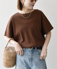 SHIPS any WOMEN/《一部追加予約》SHIPS any:〈洗濯機可能〉ワッフル ワイド TEE/505372293