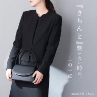prendre la joie/ルルコ Lurco 飽きのこない大人シックデザイン ブラックフォーマルバッグ【95－031039】/507170659