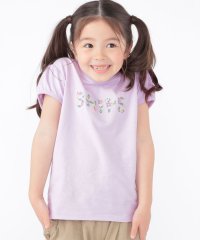 SHIPS KIDS/SHIPS KIDS:100～130cm / ガーリー 刺繍 ロゴ TEE/508017075