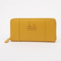 PEANUTS/ピーナッツ PEANUTS スヌーピー 型押し ラウンドファスナー 長財布/508018035