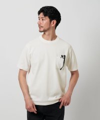 BEAUTY&YOUTH UNITED ARROWS/【WEB限定 WARDROBE SMART】マシーンウォッシュ 1ポケット ニット Tシャツ【抗菌・防臭】/508157677
