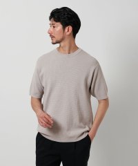 BEAUTY&YOUTH UNITED ARROWS/【WEB限定 WARDROBE SMART】マシーンウォッシュ  ピケニット Tシャツ【抗菌・防臭】/508157678