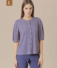 MACKINTOSH LONDON/【L】チルトスクエアプリントブラウス/508170456