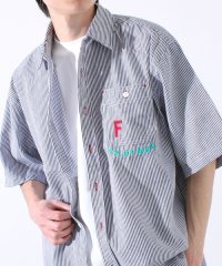 FREDYMAC/【FREDYMAC/フレディマック】ヒッコリーシャツ ショートスリーブ ストライプシャツ/508174896