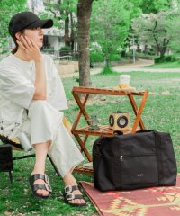 DEVICE+/デバイスプラス DEVICE＋ 【折りたたんで収納可能】 3way ボストンバッグ/508177955