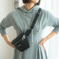 Rename /リネーム Rename 【WEARISTA いつき×DEVICE コラボ】 ミニプレート フェイクレザー ウエストバッグ/ボディバッグ/508178062