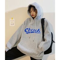 DEVICE/デバイス DEVICE 韓国風 ビッグシルエット フード付き カレッジロゴ フーディー パーカー/508178093