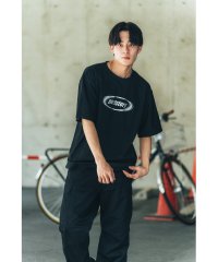 DEVICE/デバイス DEVICE ストリート風 ルーズスタイル 半袖Tシャツ/508178130