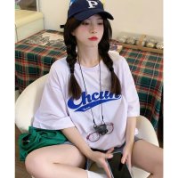 DEVICE/デバイス DEVICE 韓国風ビッグシルエット カレッジロゴ Tシャツ/508178178