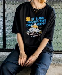 Rename /リネーム Rename duckプリント 古着風 オーバーサイズ ビッグシルエット 半袖Tシャツ/508178196