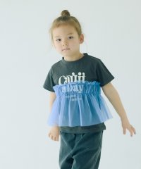 green label relaxing （Kids）/チュール ドッキング Tシャツ / キッズ  100cm－160cm/508180673