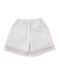 BeBe/スラブオックス裾レースショートパンツ(90~150cm)/508182681