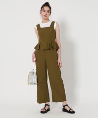BEAUTY&YOUTH UNITED ARROWS/【WEB限定】ナイロン ペプラム オールインワン －ウォッシャブル－/508184185