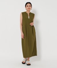 BEAUTY&YOUTH UNITED ARROWS/【WEB限定】ナイロン キーネックワンピース －ウォッシャブル－/508184186