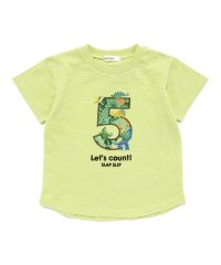 SLAP SLIP/【お揃い/接触冷感】総柄ナンバリングカウントパッチTシャツ(80~130cm)/508191390