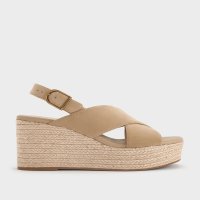 CHARLES & KEITH/クロスオーバー エスパドリーユウエッジ/508194236