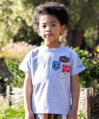 WASK/【接触冷感】ロゴワッペンTシャツ(100~160cm)/508194693