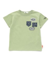 WASK/【接触冷感】ロゴワッペンTシャツ(100~160cm)/508194693