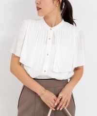NOLLEY’S sophi/割繊ケープ風ギャザーブラウス/508198971