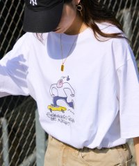 GLOSTER/イラストレーター【ogwillust/オガワナツミ】 コラボ プリントTシャツ/508199550