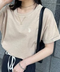 Ranan/ラナン RANAN 【U.S. POLO ASSN.】ピグメントオーバーTシャツ/508200027