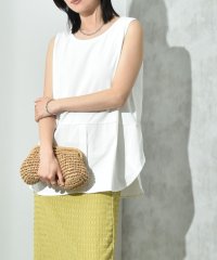 INTERPLANET/インタープラネット INTERPLANET フライス裾シャツドッキングタンク/508201299