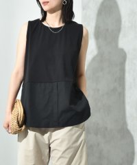 INTERPLANET/インタープラネット INTERPLANET フライス裾シャツドッキングタンク/508201299