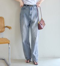 Viola e Viola/ヴィオラ エ ヴィオラ Viola e Viola 楽ちん細見え こだわりカーブデニムパンツ/508201498