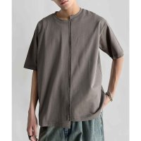 Classical Elf/クラシカルエルフ Classical Elf アシンメトリーデザイン配色ステッチTシャツ/508201887