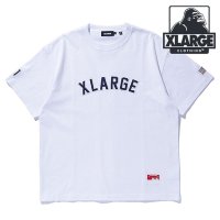 XLARGE/エクストララージ XLARGE VARSITY LOGO S/S TEE WHITE [101252011053 SS25SPOT]/508201998