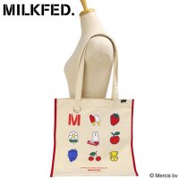 MILK FED/ミルクフェド MILKFED. ×MIFFY ICON TOTE RED [103252053007 SS25SPOT]/508202017
