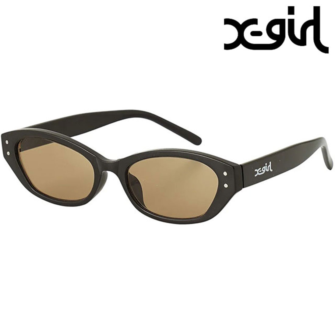 エックスガール X－girl FOX FRAME SUNGLASSES WHITE