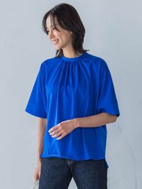 LAUTREAMONT/ロートレアモン LAUTREAMONT ライクアウーヴンギャザーネックカットソー≪洗濯機で洗える≫/508202043