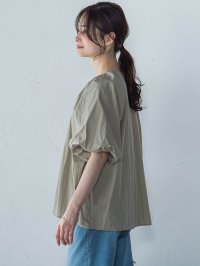 LAUTREAMONT/ロートレアモン LAUTREAMONT 【一部店舗限定販売】ワッシャーボリュームスリーブブラウス≪手洗い可能≫/508202044