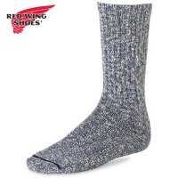 REDWINGSHOES/レッドウィング RED WING COTTON BLEND MARL RAGG CREW NAVY/WHITE [97168/97645]/508202063