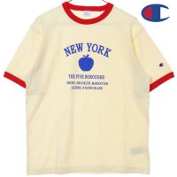 CHAMPION/チャンピオン Champion SHORT SLEEVE RINGER T－SHIRT ホワイト [C3－B330 SS25]/508202071