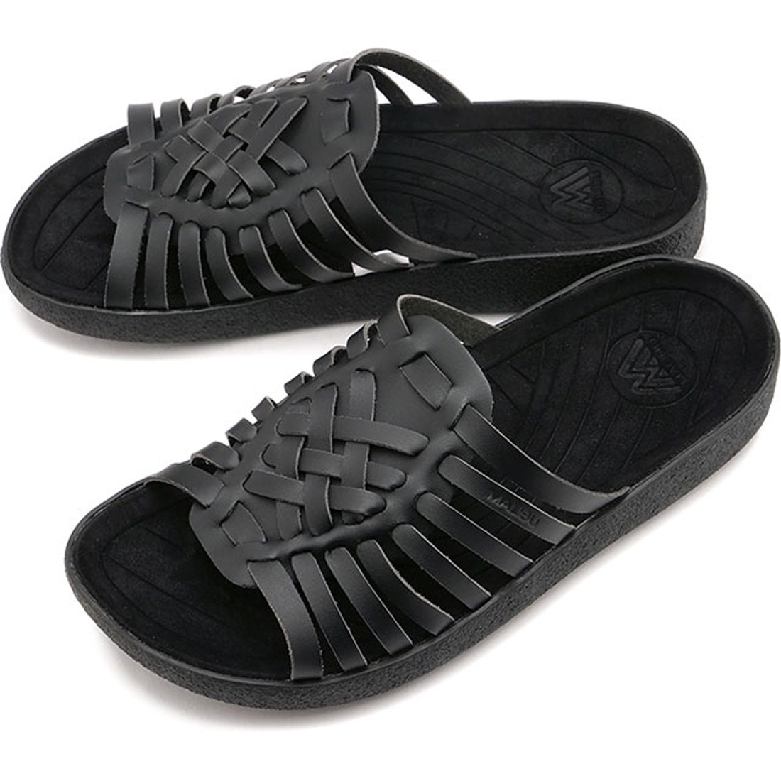マリブサンダルズ MALIBU SANDALS COVE SLIDE BLACK/BLACK