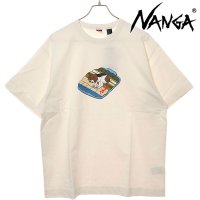 NANGA/ナンガ NANGA ECO HYBRID TEE（DOG PT） WHT [N2500－1M020Z SS25]/508202117