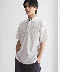 MAC HOUSE/マックハウス Mac－House リップルボタンダウンカットポロシャツ/508202188