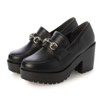 lus./ラスドット lus. 厚底ビットローファー/508202336
