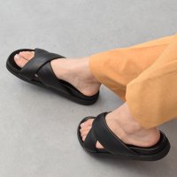 FABIO RUSCONI　/ファビオルスコーニ FABIO RUSCONI クロスベルトフットベッドサンダル/508202395