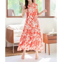 KOBE LETTUCE/コウベレタス KOBE LETTUCE 裾ティアードリゾートワンピース [E3501]/508202423