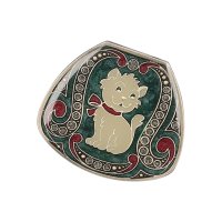 Clara Bijoux/クララビジュー Clara Bijoux キャットモチーフ ブローチ/508202438