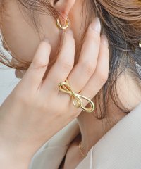styiro/スタイロ styiro アシメメタルリボンリング/508202453